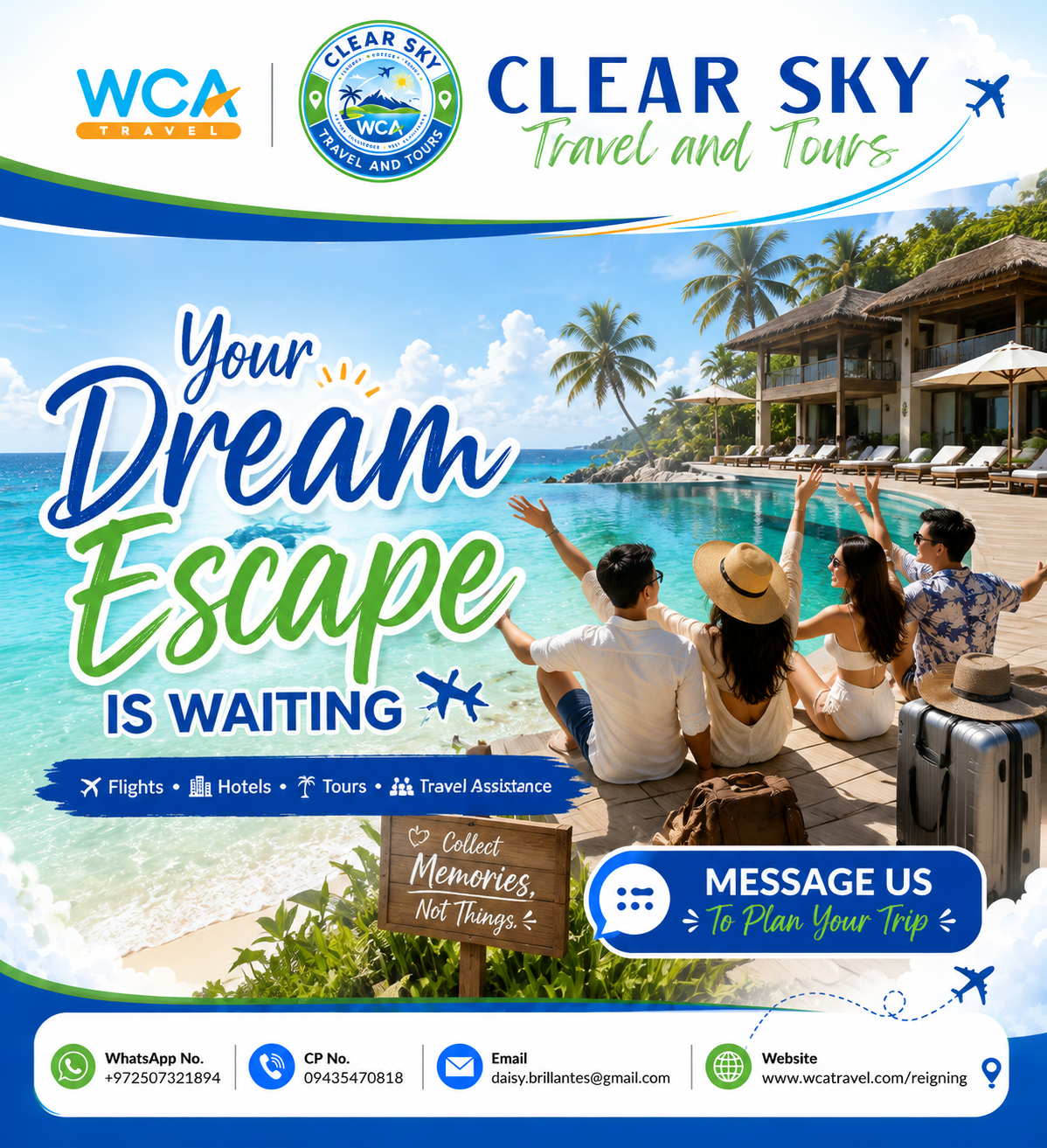 Concept 1: Dream Vacation Aspirations